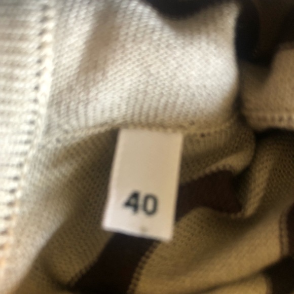 Vintage Dolce & Gabbana silk striped polo shirt - Picture 11 of 13